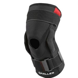 Mueller Hinged Knee Brace, Black, X-Large